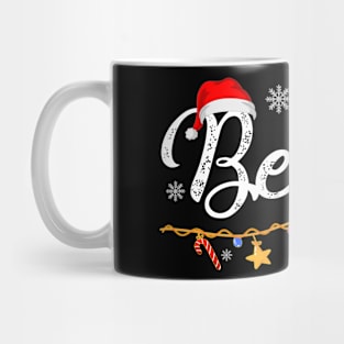 christmas santa Believe Mug